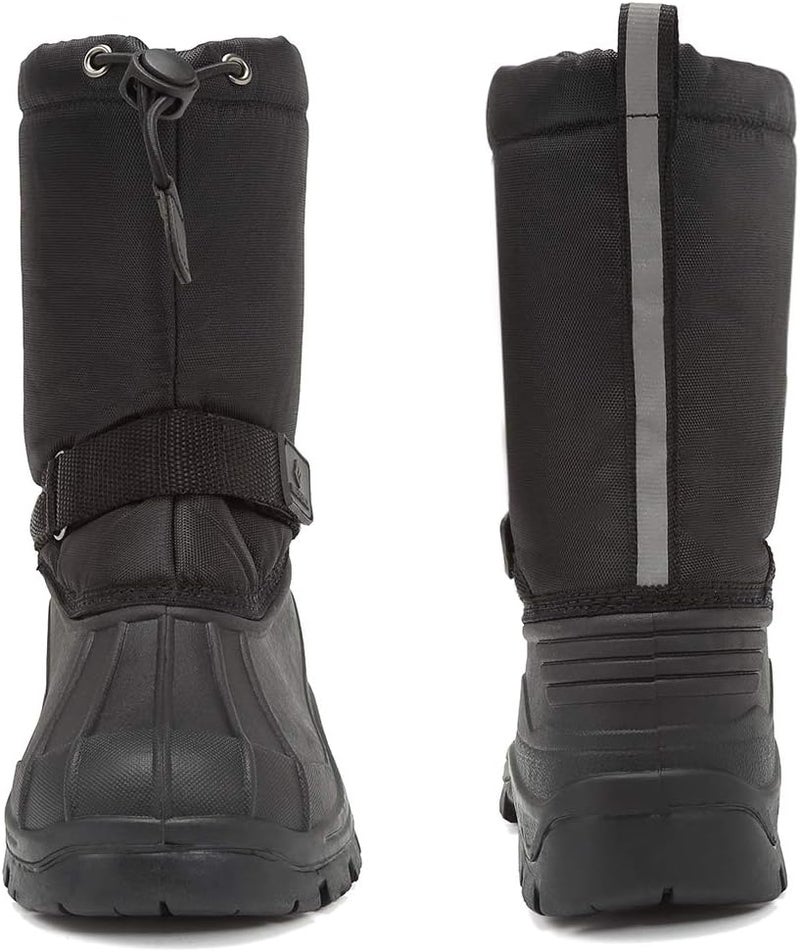 CIOR Kids Snow Boots for Boys Girls Toddler Winter Outdoor Boots Waterproof with Fur Lined(Toddler/Little Kids/Big Kid) - Image 2